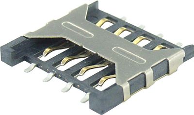 Micro SIM Card Socket Push-Pull