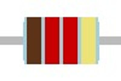 METALLIOKSIDIKALVOVASTUS 1W: 1,2kohm