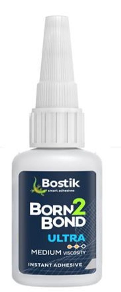 Bostik Born2Bond Ultra Pikaliima 20g pullo, Low Viscosity