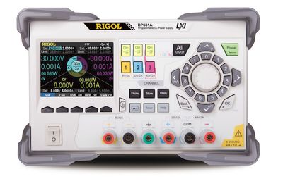 Rigol DP831A TEHOLÄHDE 160W 1-CH/2-CH 0-8V/5A, 0-30V/2A, 0-(-)30V/2A