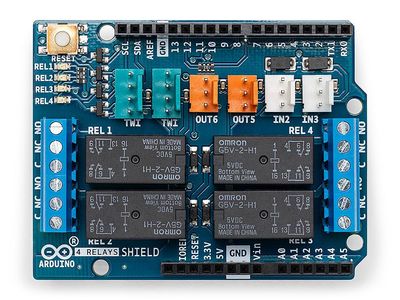 Arduino 4 Relays Shield (A000110)