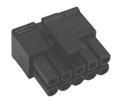 3,0mm 10pole female wire, UL 94V-0