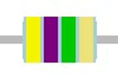 METALLIOKSIDIKALVOVASTUS 1W: 4,7Mohm METALLIOKSIDIKALVOVASTUS 1W: 4,7Mohm