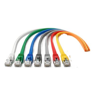 CAT6A LITTEÄ VERKKOKAAPELI U/FTP 2,0m  7:n VÄRIN LAJITELMA