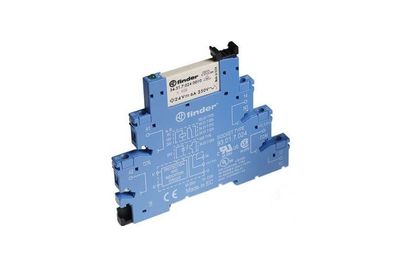 RELEMODUULI DIN-KISKOON 6A  240V AC/DC