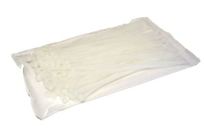 NIPPUSIDE 100x2,5mm VALKOINEN 1000kpl