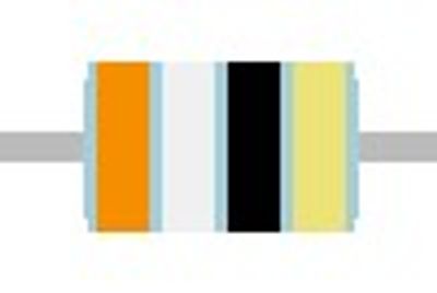 HIILIKALVOVASTUS 1W: 39ohm HIILIKALVOVASTUS 1W: 39ohm