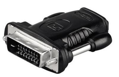 DVI-D UROS / HDMI NAARAS ADAPTERI DVI-D UROS / HDMI NAARAS ADAPTERI