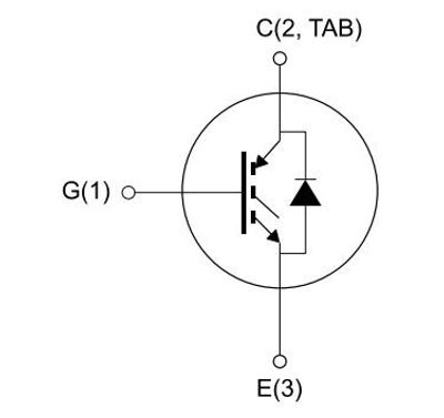 IGBT STGF10NC60KD TO220F