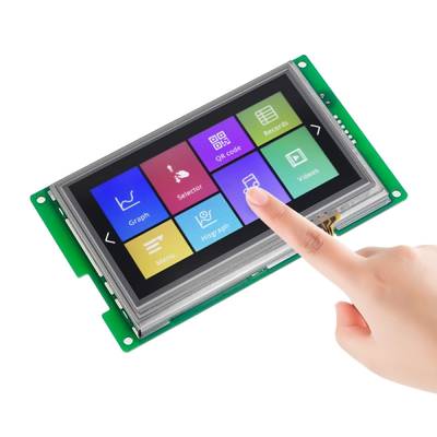 Elecrow DIS43125P 4,3" IPS-kosketusnäyttömoduuli Elecrow DIS43125P 4,3" IPS-kosketusnäyttömoduuli