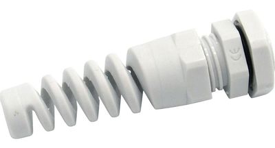 PG11 VEDONPOISTAJA TAIVUTUSSUOJALLA Ø5-10mm KAAPELILLE, PG-KIERRE