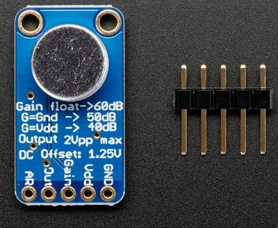 MAX9814 Electret Mic Amp Breakout