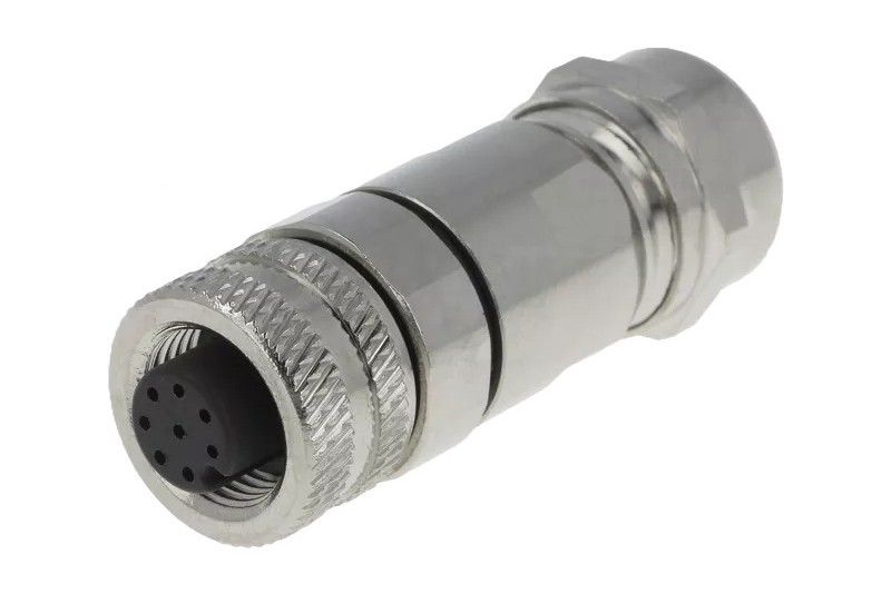 M8 ja M12-pyöröliittimet